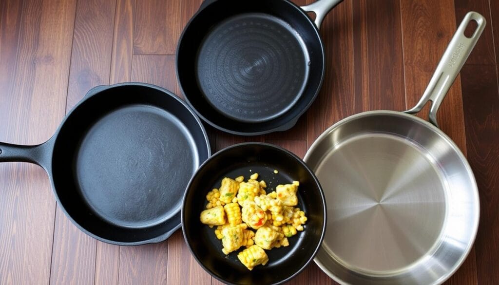 Skillet Types for Mexican Street Corn Chicken