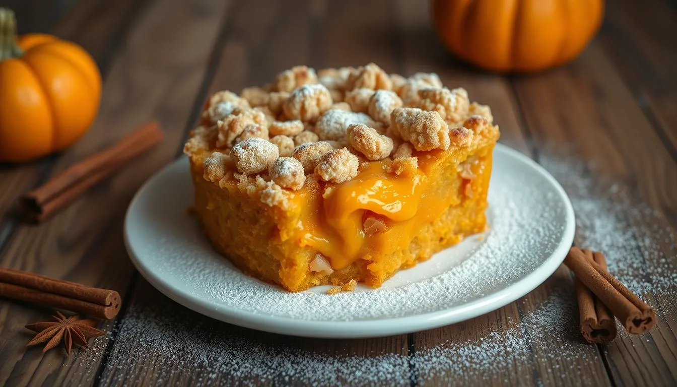 pumpkin dump cake recipe​